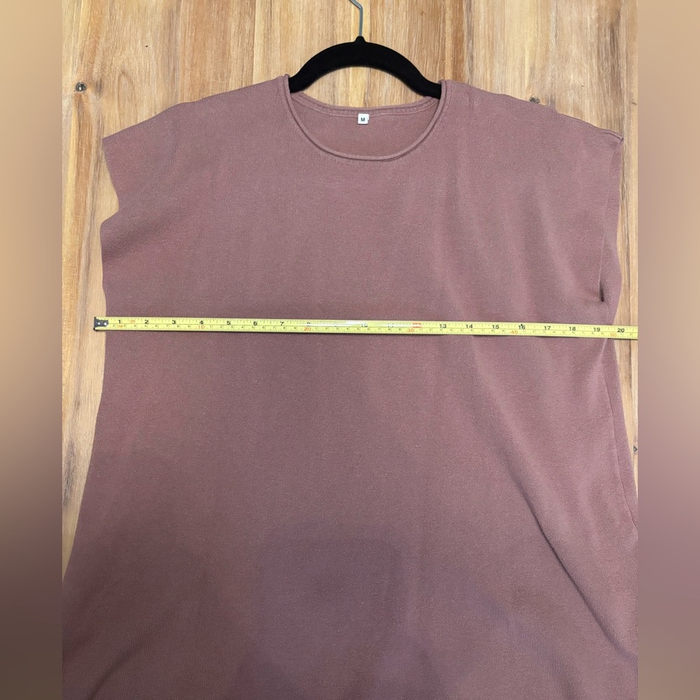 Textured Knit Two-Piece Set in Dusty Rose - Picture 12 of 12